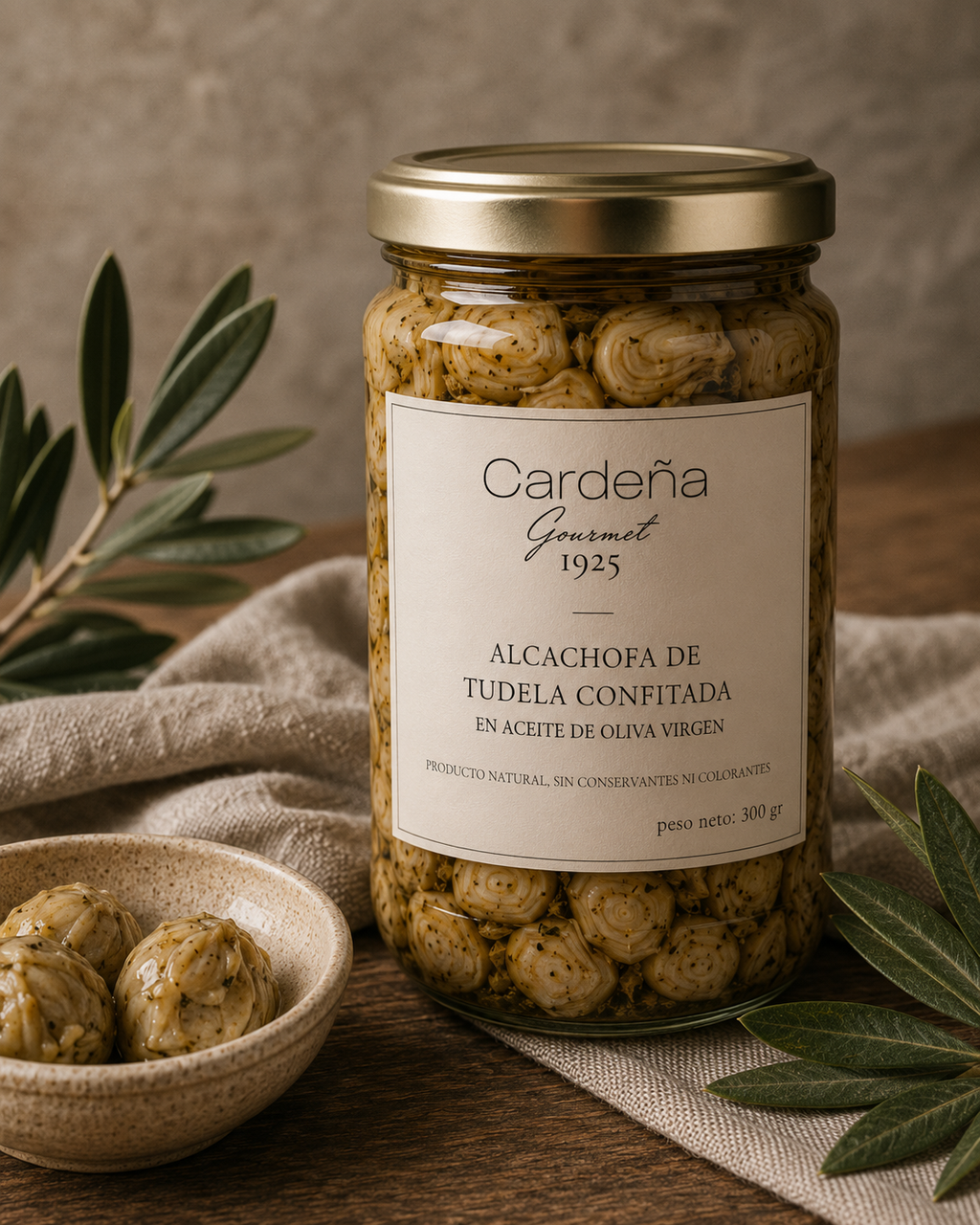 Alcachofa de Tudela Confitada