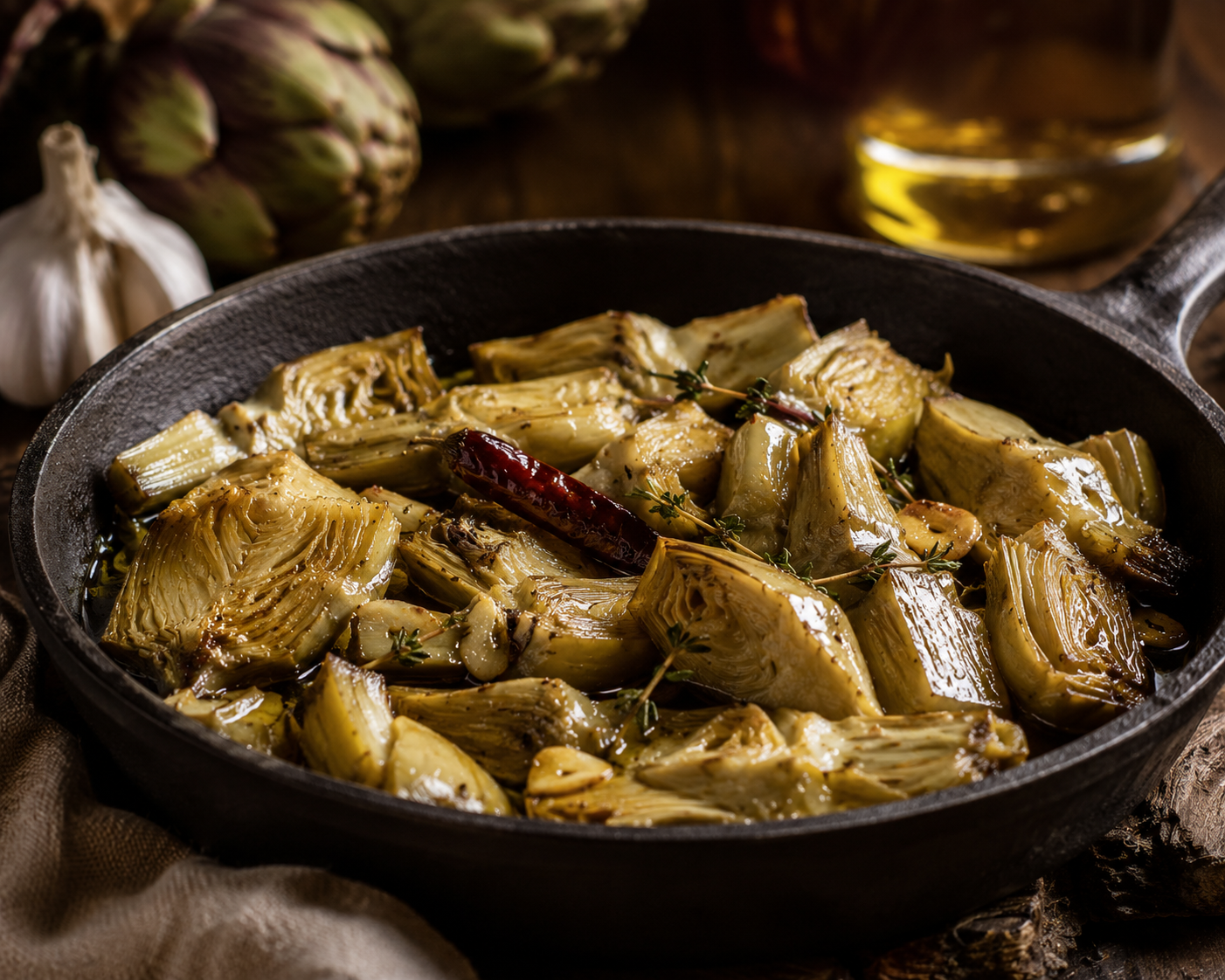Alcachofa de Tudela Confitada